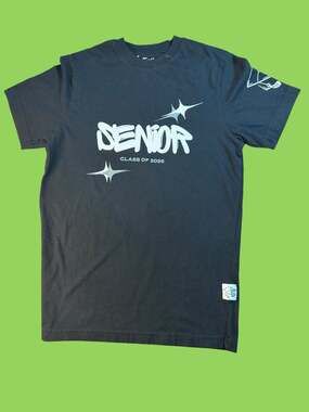 Jostens Class of 2026 Senior T-Shirt Black Size Small